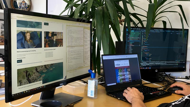 WCAG 2.1 AA front-end before accessibility and UX Testing.