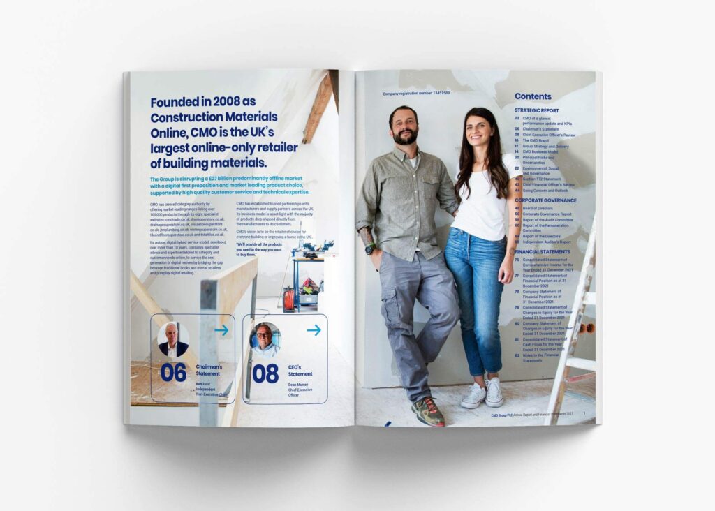 Annual report design Devon