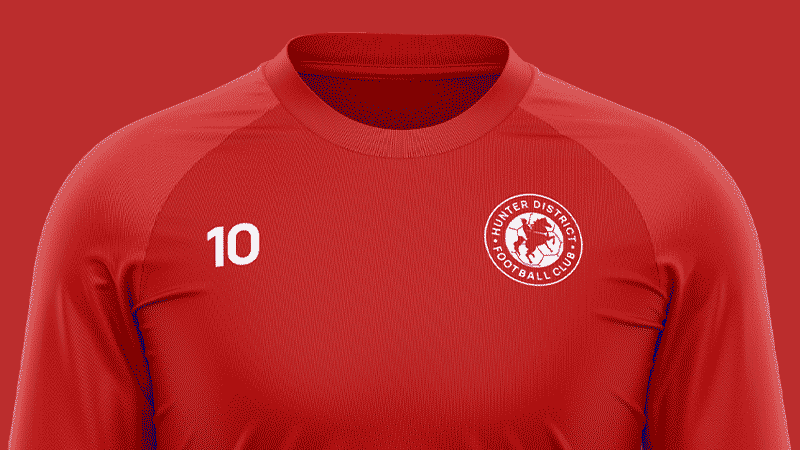 Football club branding Devon