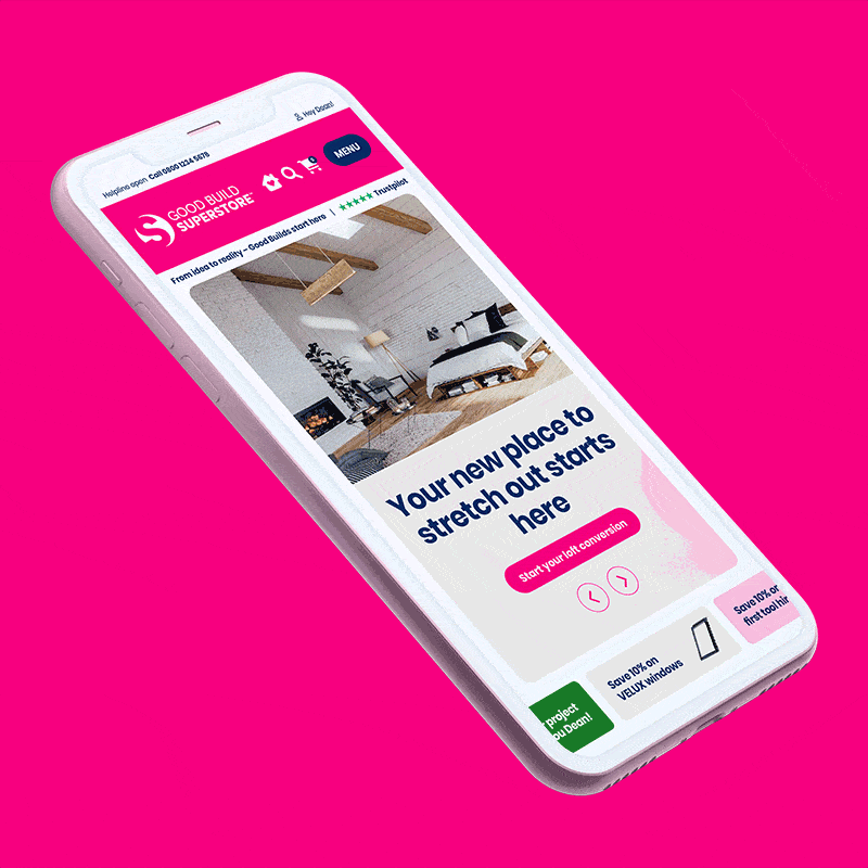 Good Builds Superstore - Website Designer Devon